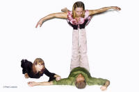  Nina Braathen, Guro Rimeslåtten, Christer Tornell in "A Circle within a Spiral" Photo: Peter Lodwick 
